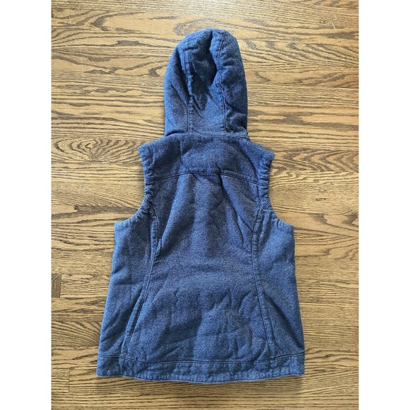 Royal Robbins Blue Sherpa Lined Hooded Vest Jacket Women's Small - Picture 8 of 8